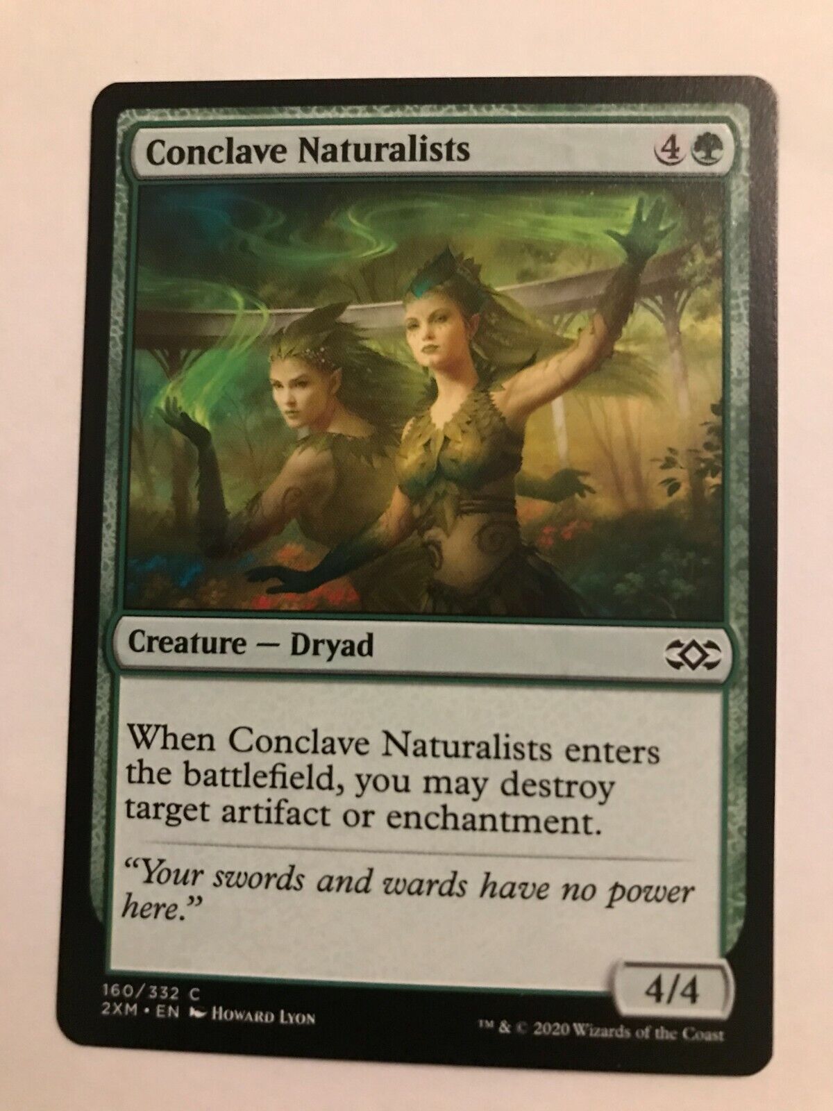 Conclave Naturalists 160/332 - Double Masters - MTG