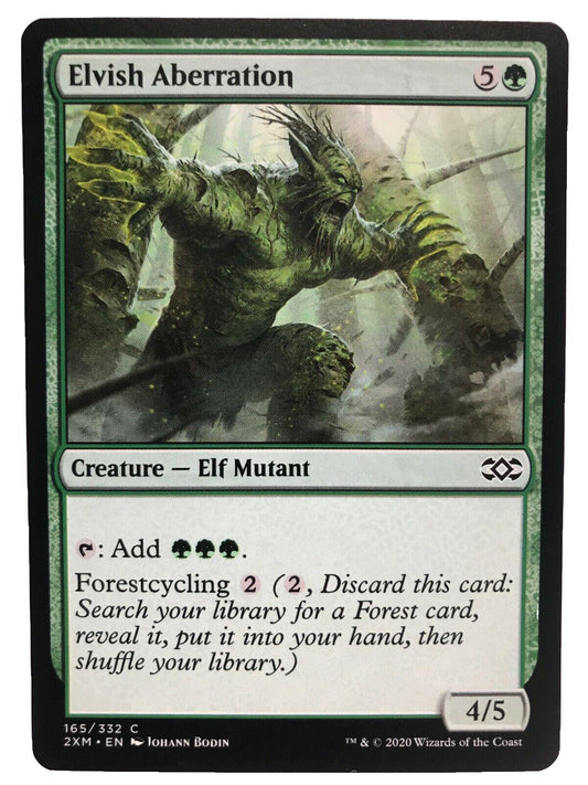 Elvish Aberration - Double Masters - MTG
