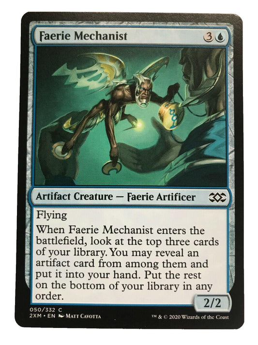 Faerie Mechanist - Double Masters - MTG
