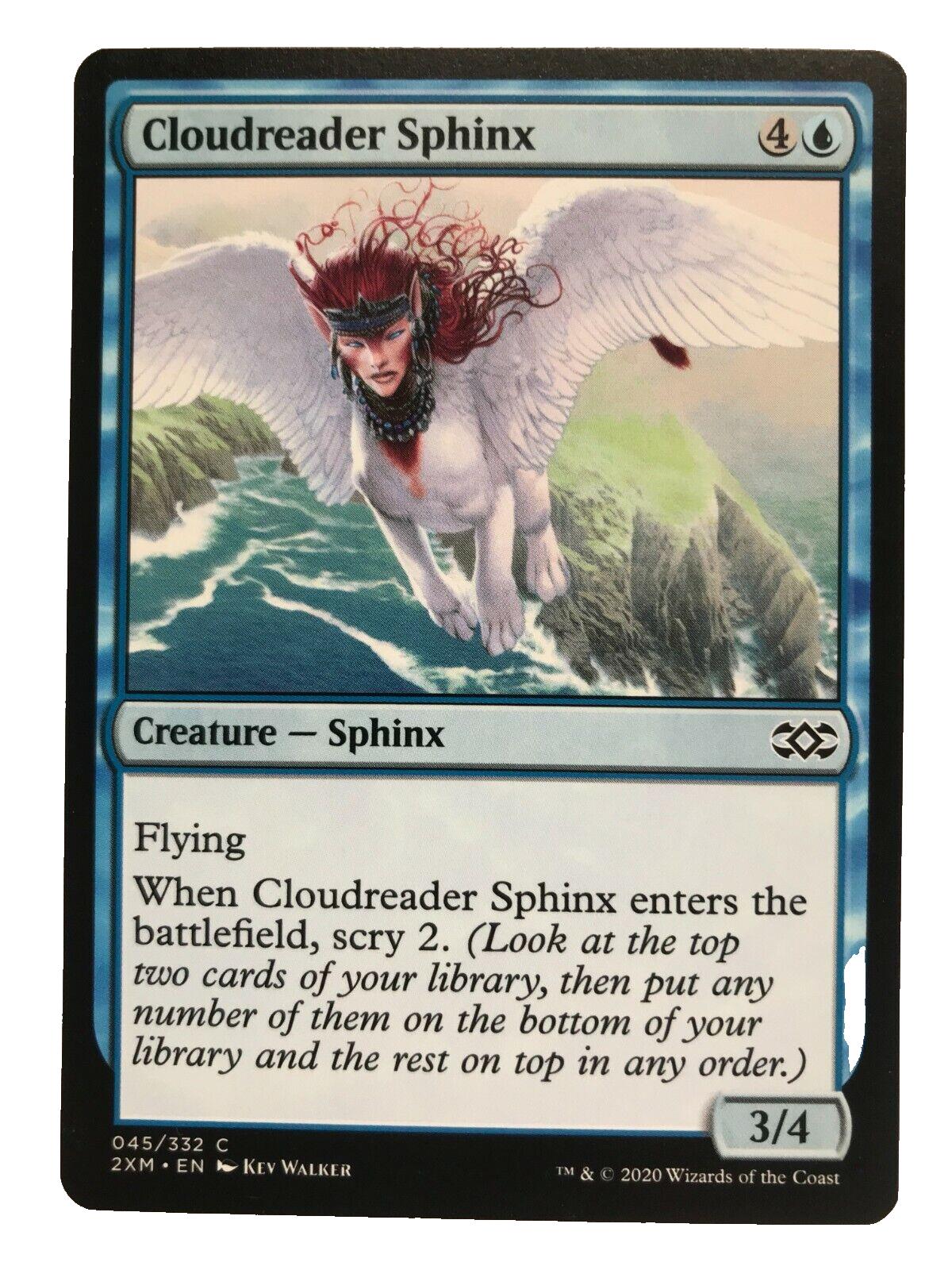 Cloudreader Sphinx - Double Masters - MTG
