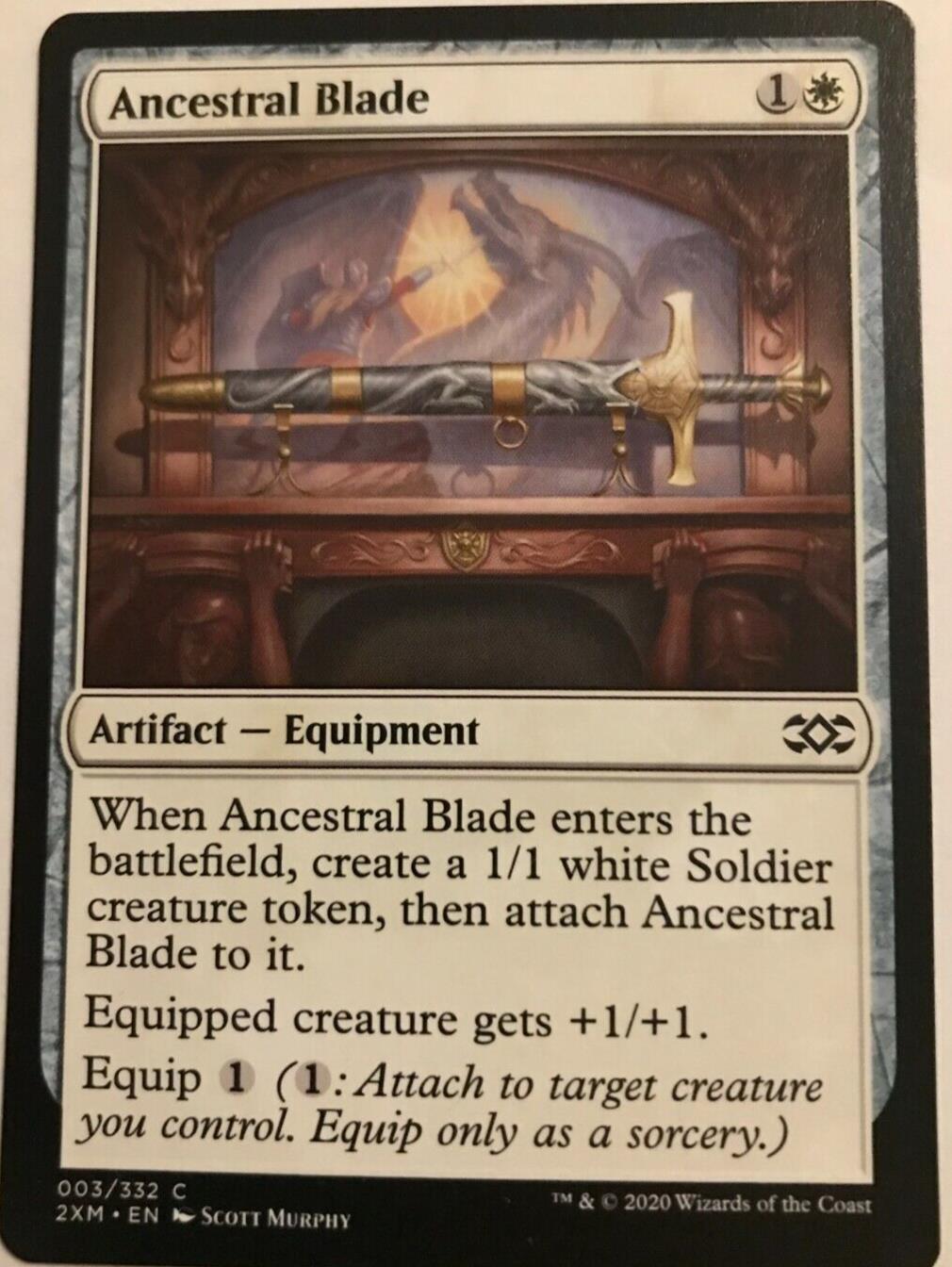 Ancestral Blade 003/332 - Double Masters - MTG