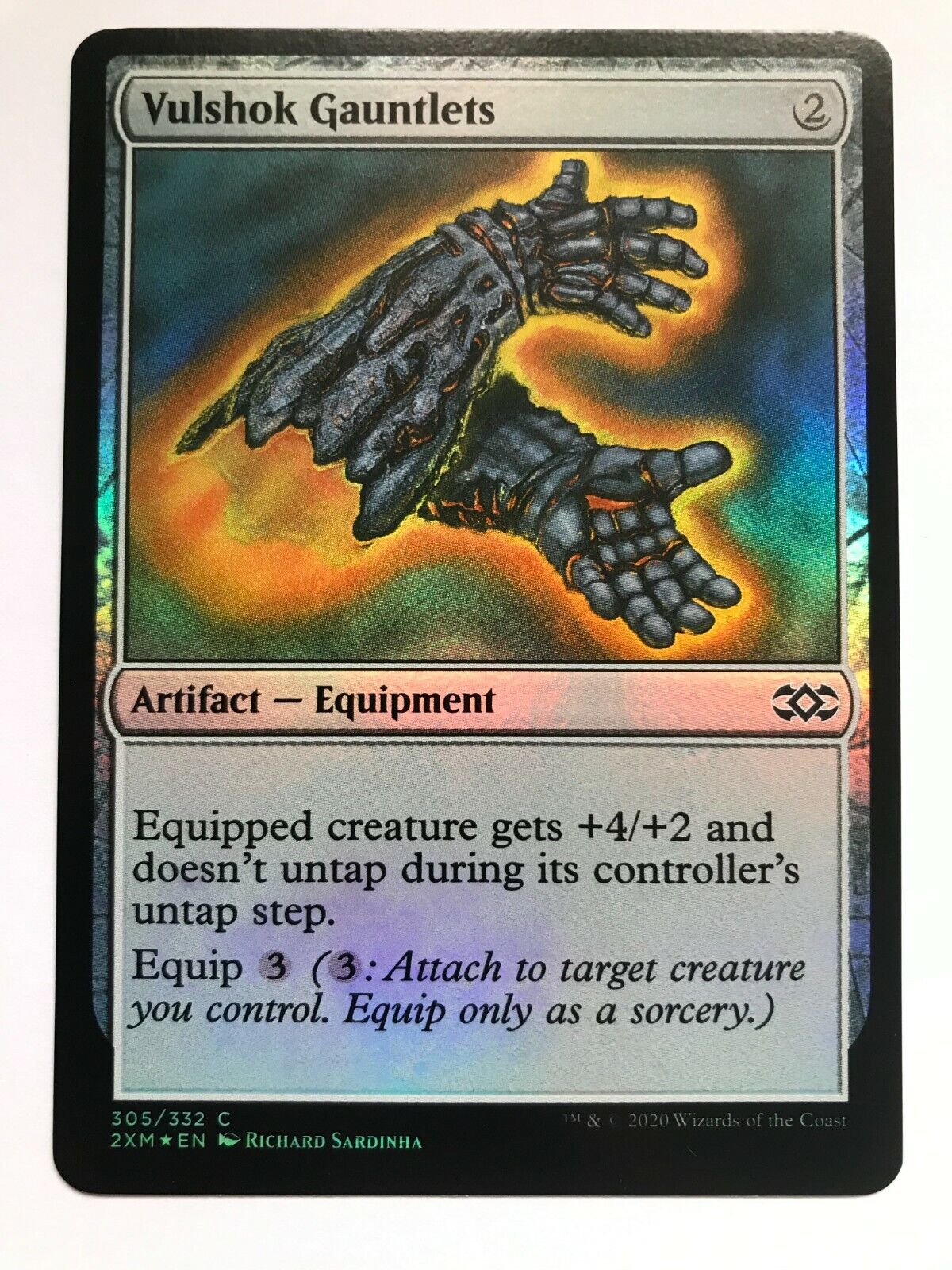 Vulshok Gauntlets - Foil - Double Masters - MTG