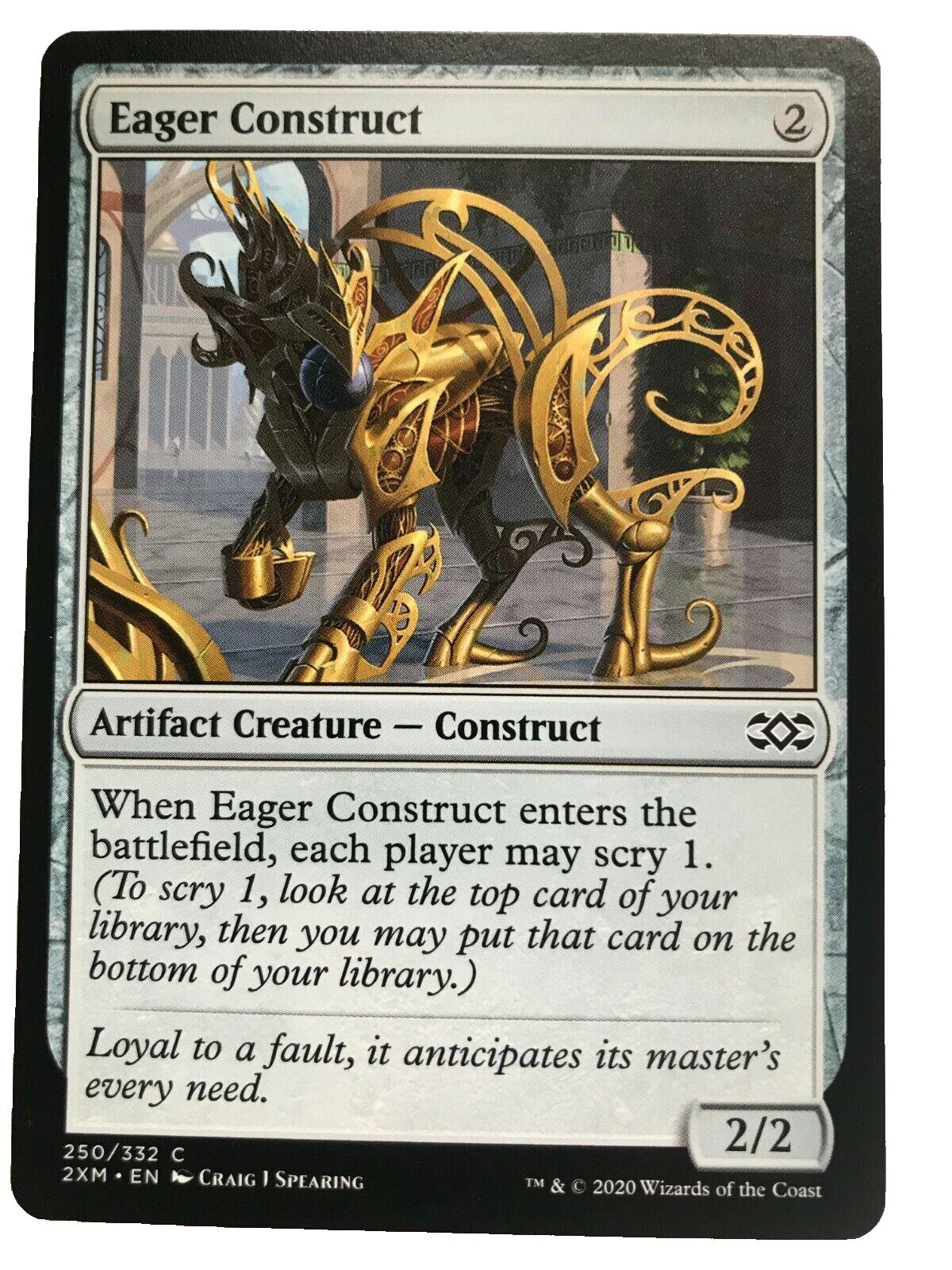 Eager Construct - Double Masters - MTG