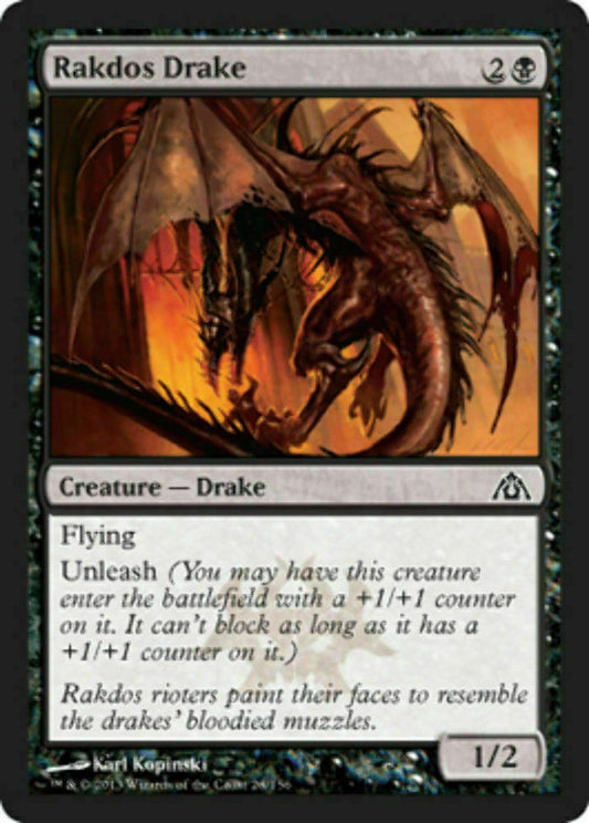 Rakdos Drake Dragon's Maze - MTG