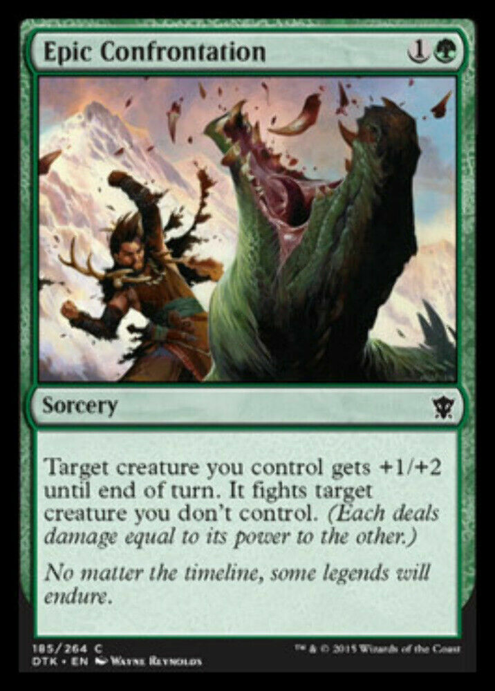Epic Confrontation Dragons of Tarkir - MTG