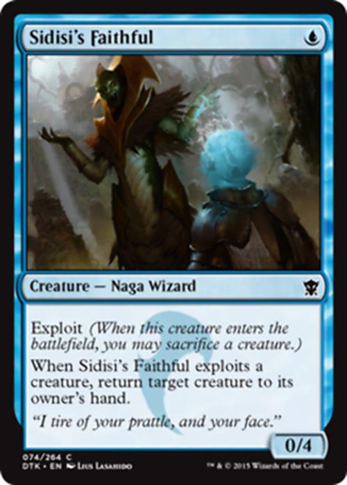 Sidisi's Faithful Dragons of Tarkir - MTG
