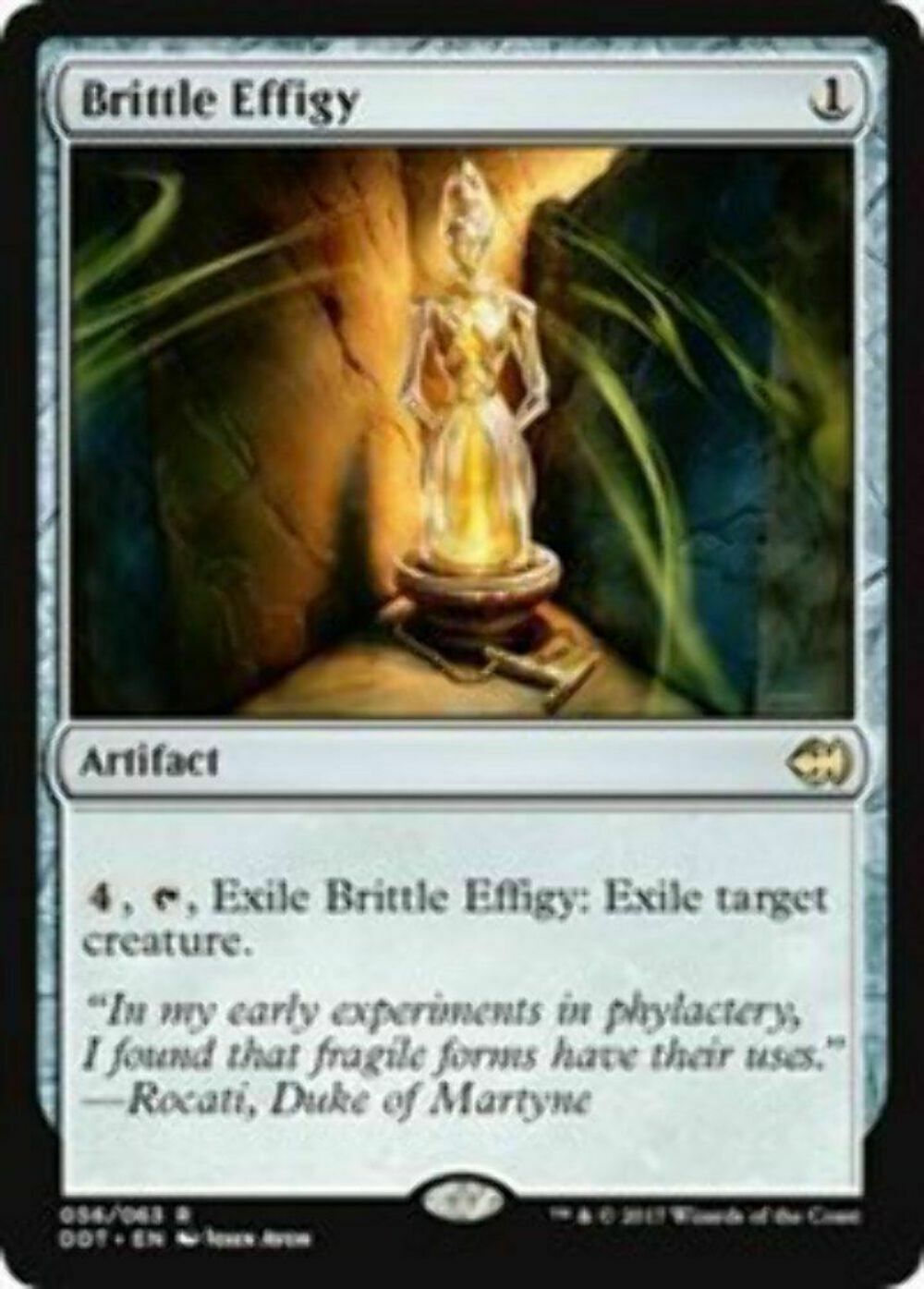 Brittle Effigy Duel Decks: Merfolk vs Goblins - MTG