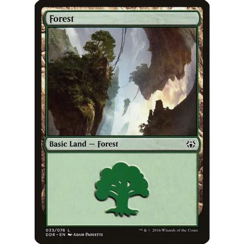 Forest (33) Duel Decks: Nissa vs Ob Nixilis - MTG