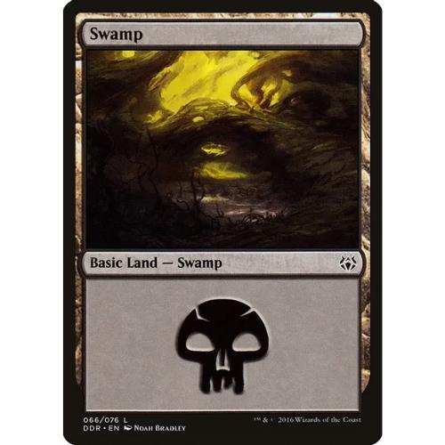 Swamp (66) Duel Decks: Nissa vs Ob Nixilis - MTG