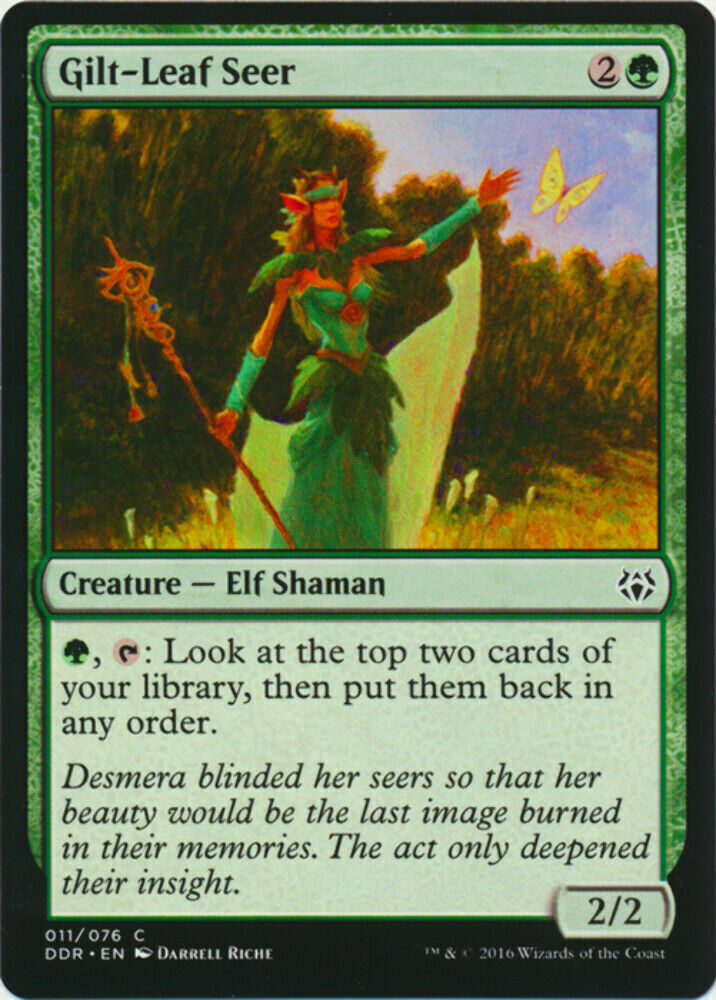 Gilt-Leaf Seer Duel Decks: Nissa vs Ob Nixilis - MTG