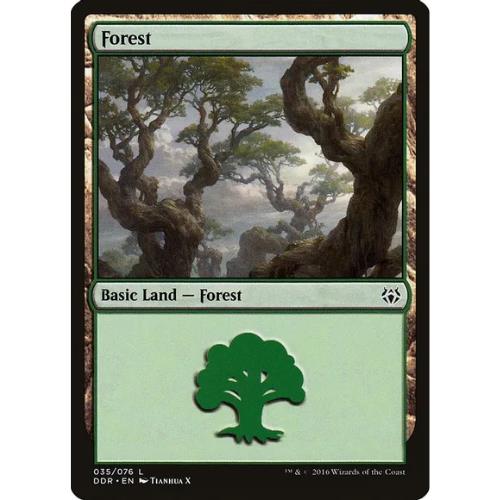 Forest (35) Duel Decks: Nissa vs Ob Nixilis - MTG