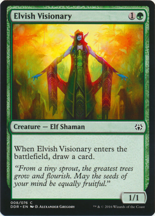 Elvish Visionary Duel Decks: Nissa vs Ob Nixilis - MTG