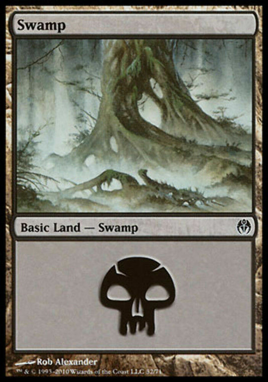 Swamp (32) Duel Decks: Phyrexia vs the Coalition - MTG