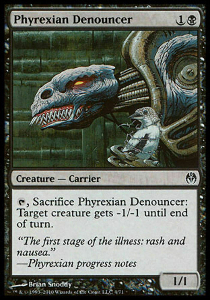 Phyrexian Denouncer Duel Decks: Phyrexia vs the Coalition - MTG