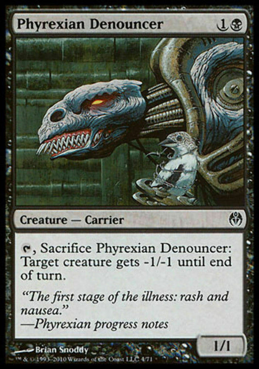 Phyrexian Denouncer Duel Decks: Phyrexia vs the Coalition - MTG