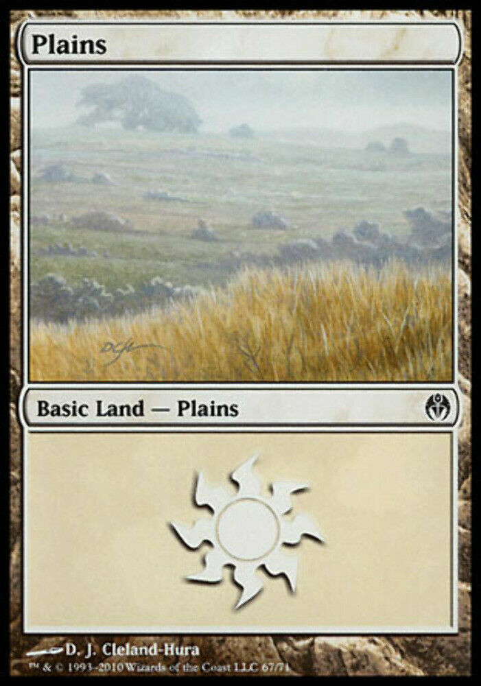 Plains (67) Duel Decks: Phyrexia vs the Coalition - MTG