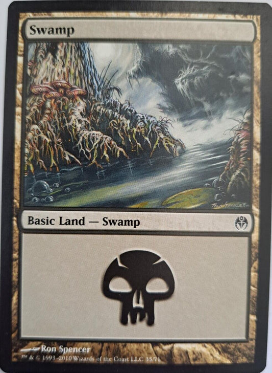 Swamp (35) - Duel Decks: Phyrexia Vs The Coalition - MTG