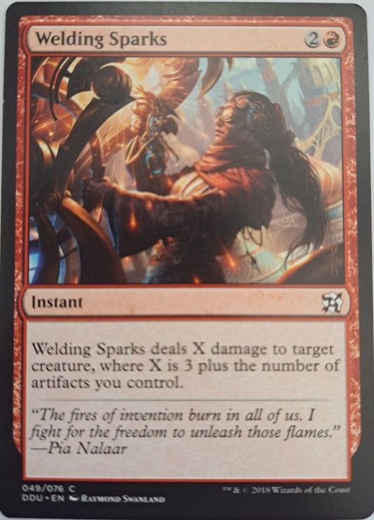 Welding Sparks - Duel Decks: Elves Vs Inventors - MTG