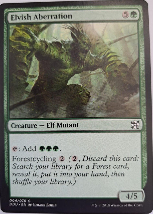 Elvish Aberration - Duel Decks: Elves Vs Inventors - MTG