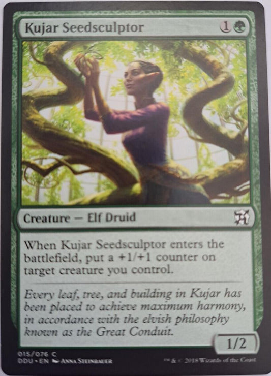 Kujar Seedsculptor - Duel Decks: Elves Vs Inventors - MTG