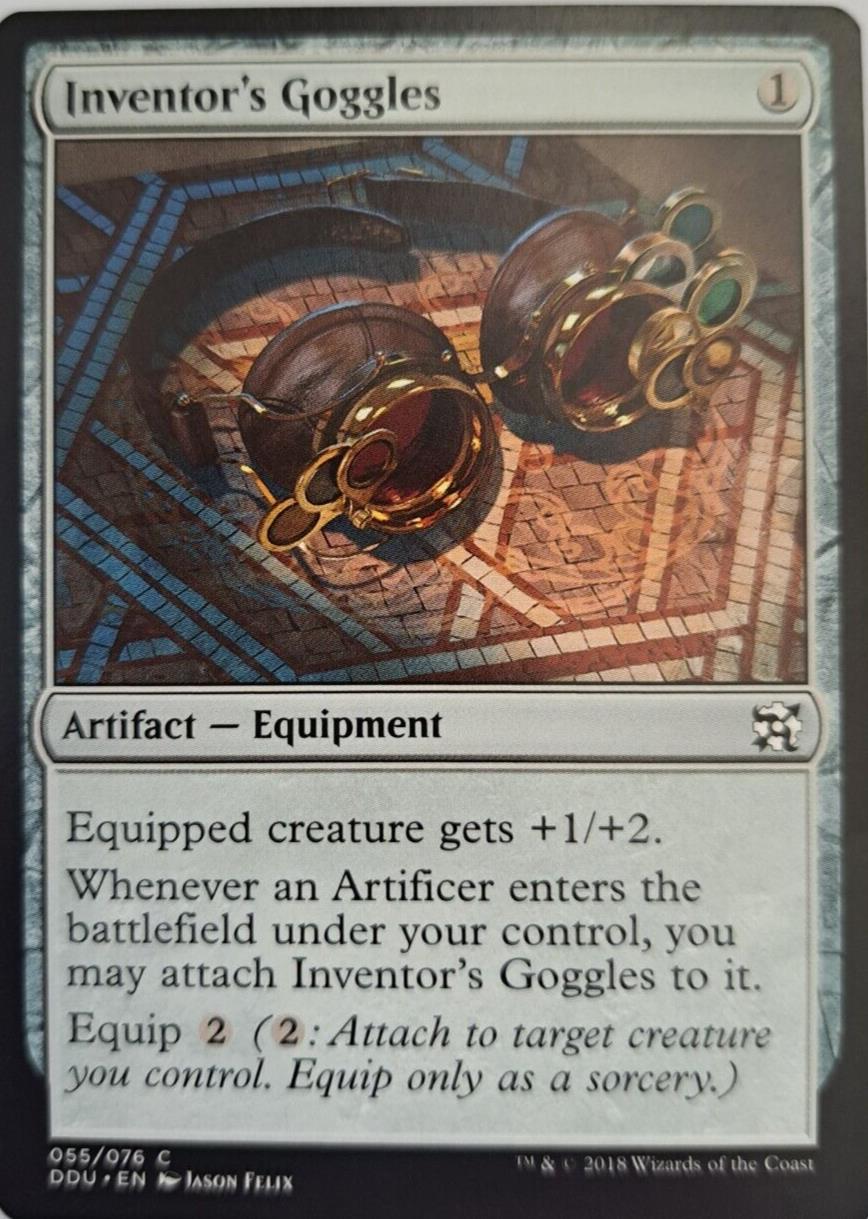 Inventor's Goggles - Duel Decks: Elves Vs Inventors - MTG