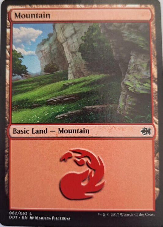 Mountain (062) - Duel Decks: Merfolk Vs Goblins - MTG