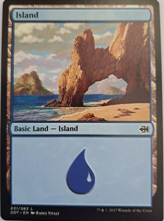 Island (031) - Duel Decks: Merfolk Vs Goblins - MTG