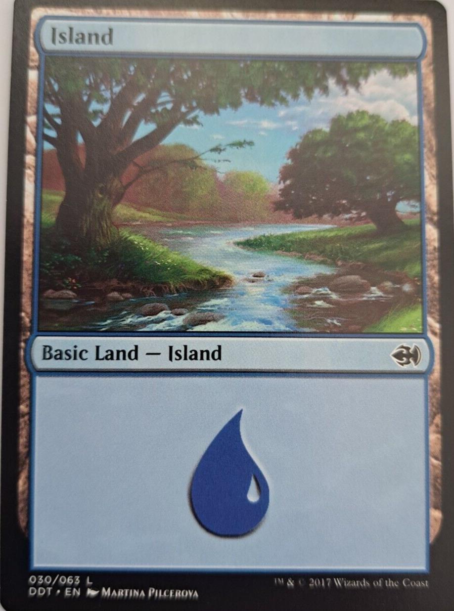 Island (030) - Duel Decks: Merfolk Vs Goblins - MTG
