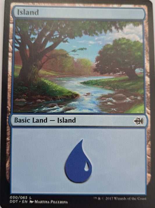 Island (030) - Duel Decks: Merfolk Vs Goblins - MTG