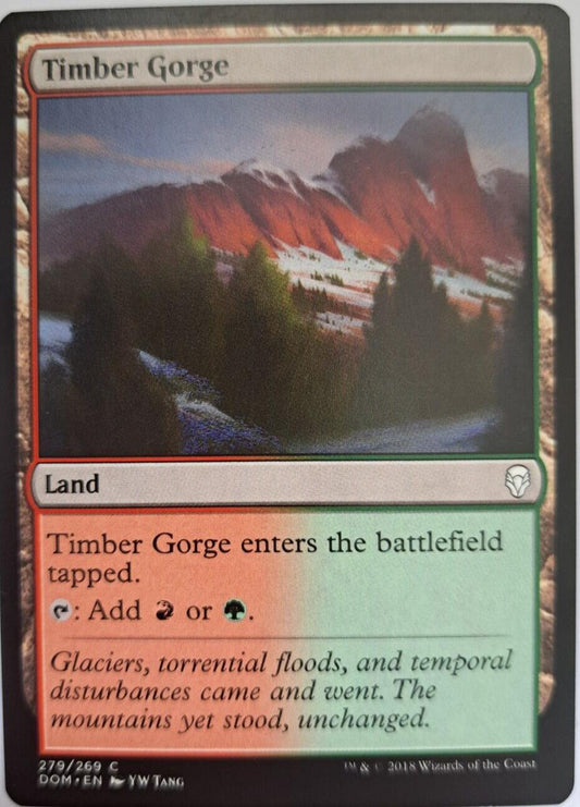 Timber Gorge - Dominaria - MTG