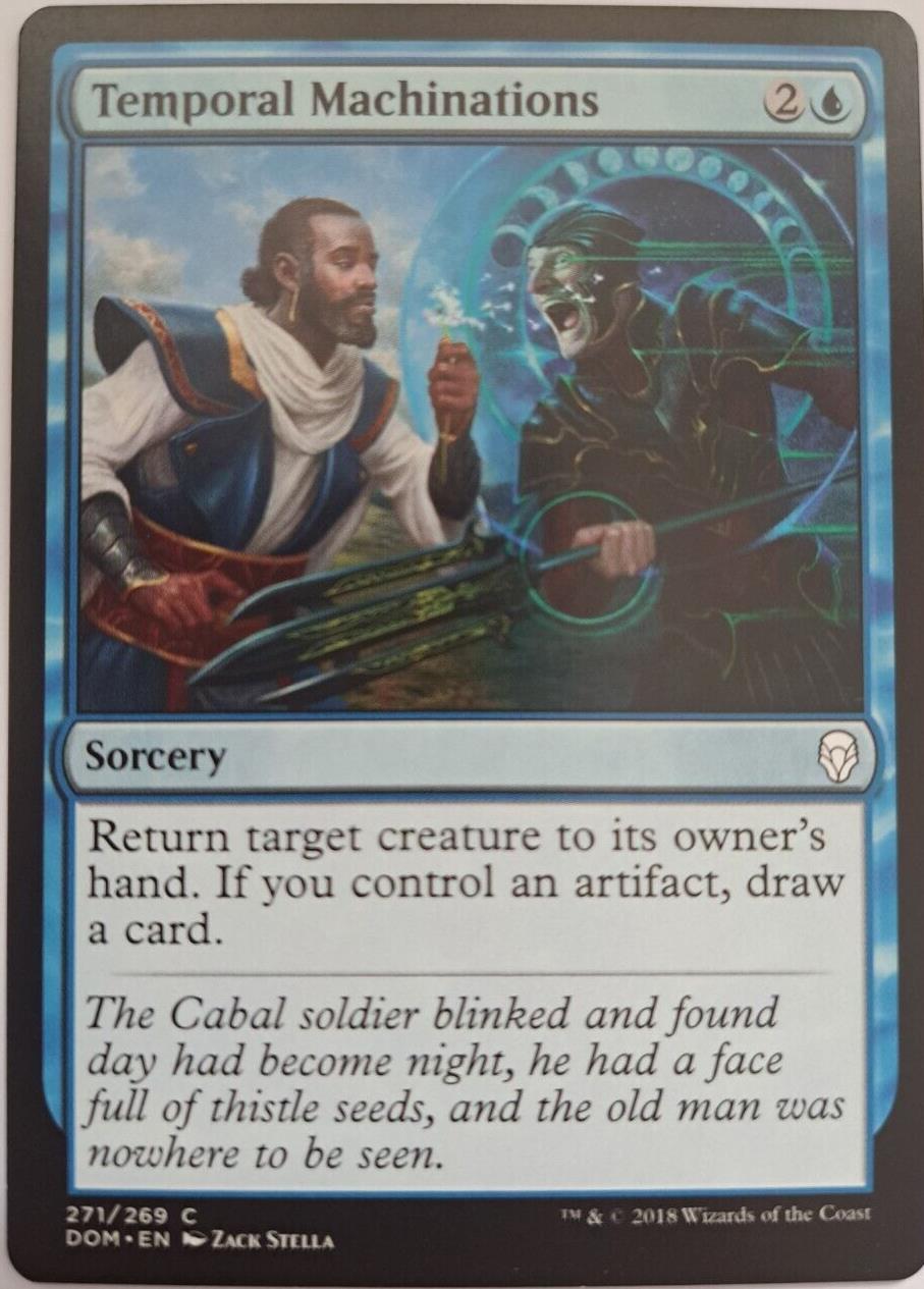 Temporal Machinations - Dominaria - MTG