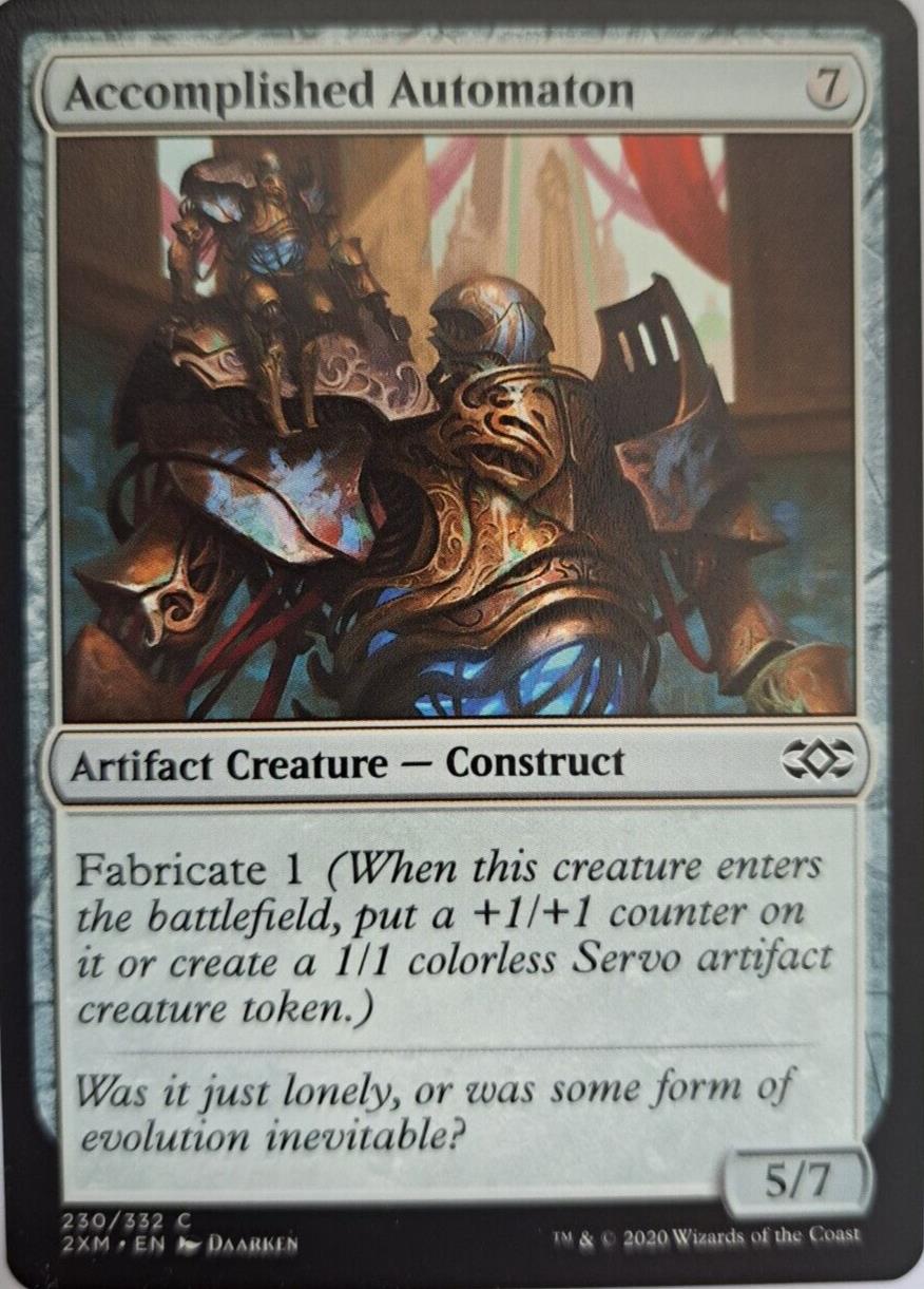 Accomplished Automaton - Double Masters - MTG