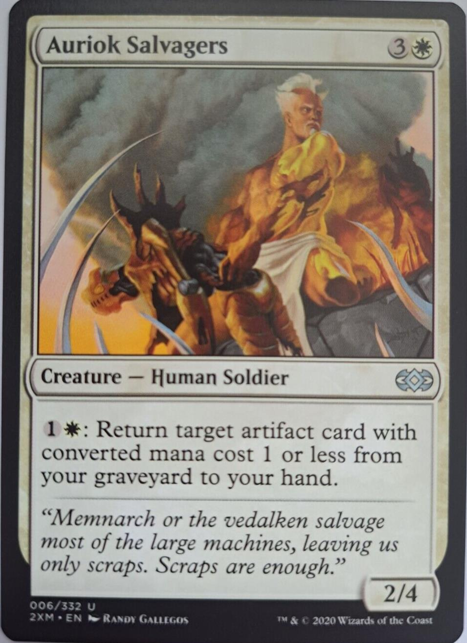 Auriok Salvagers - Double Masters - MTG