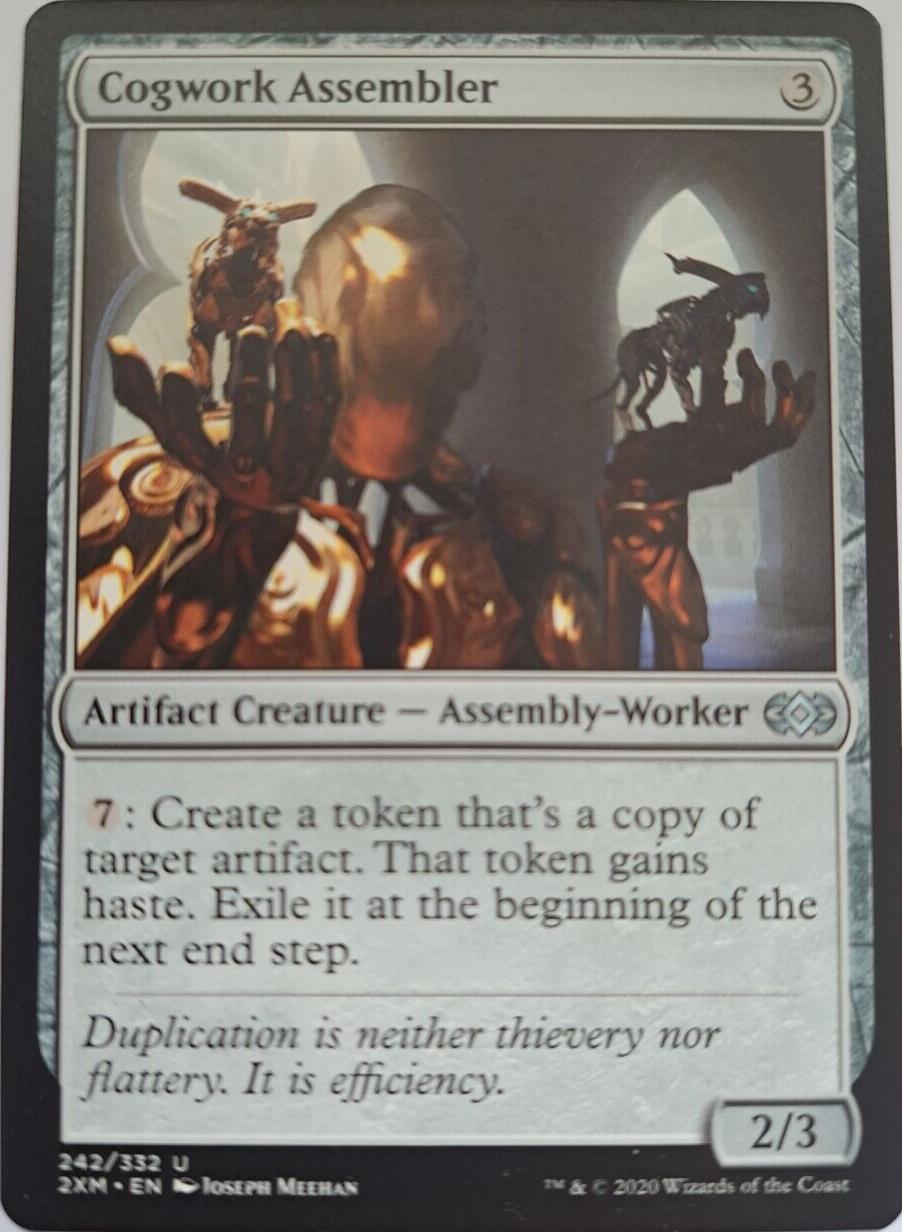 Cogwork Assembler - Double Masters - MTG