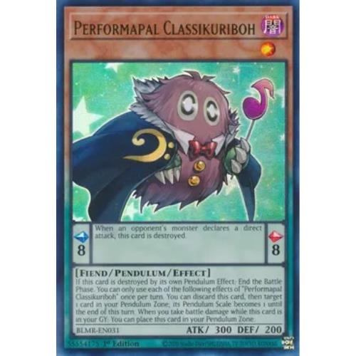Performapal Classikuriboh - BLMR-EN031 - Ultra Rare - 1st Edition - YuGiOh