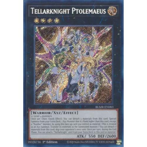 Tellarknight Ptolemaeus BLMR-EN083 - Secret Rare - 1st Edition - YuGiOh