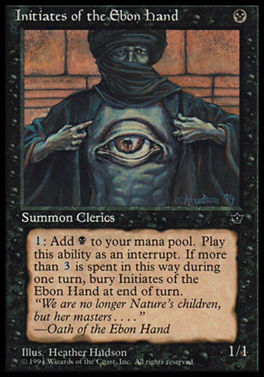 Initiates of the Ebon Hand (Hudson) Fallen Empires - MTG