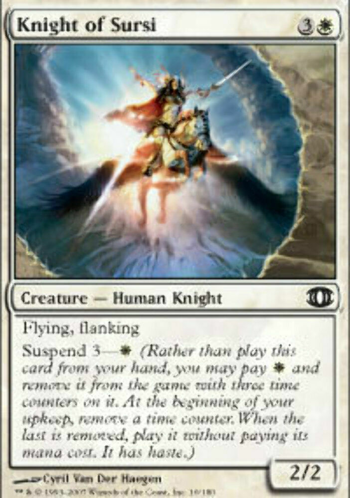 Knight of Sursi - Foil Future Sight - MTG