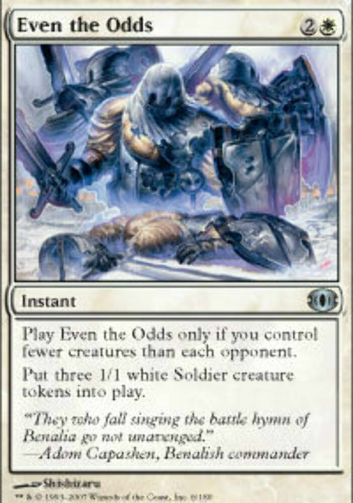 Even the Odds Future Sight - MTG