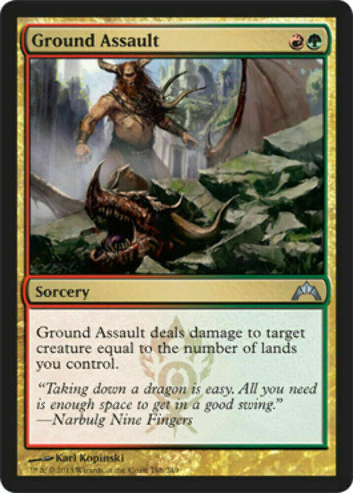 Ground Assault Gatecrash - MTG
