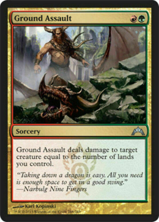 Ground Assault Gatecrash - MTG