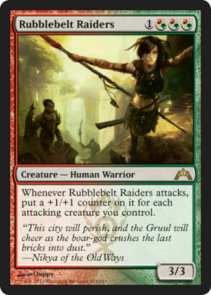Rubblebelt Raiders - Foil Gatecrash - MTG