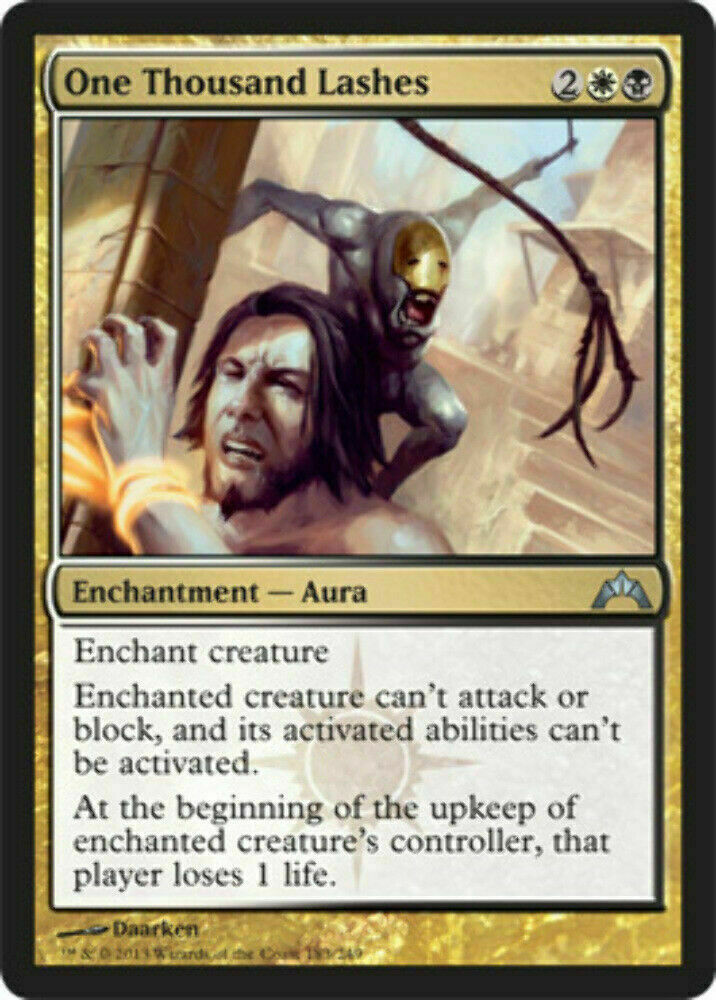 One Thousand Lashes Gatecrash - MTG