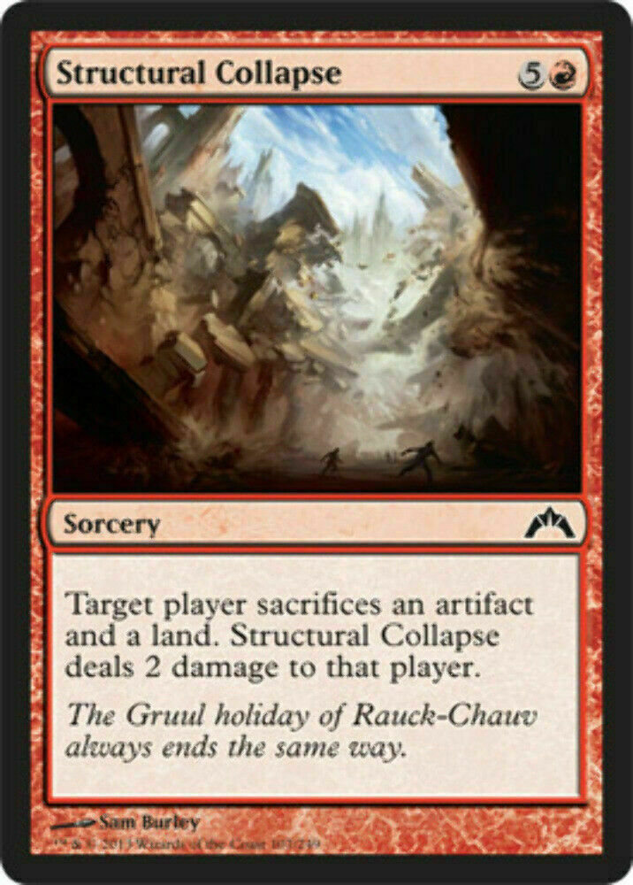 Structural Collapse - Foil Gatecrash - MTG