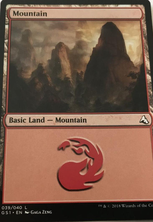 Mountain 39/40 - Global series: Jiang Yanggu And Mu Janling - MTG