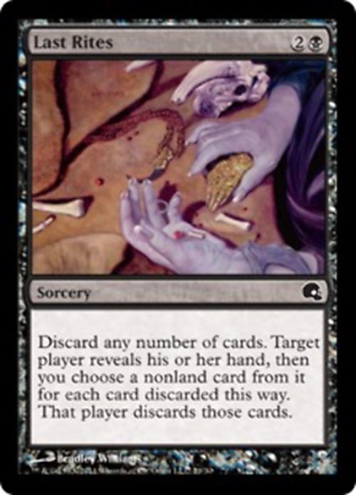 Last Rites - Foil Premium Deck Series: Graveborn - MTG