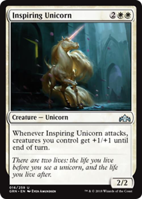 Inspiring Unicorn Guilds of Ravnica - MTG