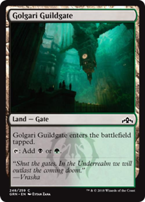 Golgari Guildgate (248) Guilds of Ravnica - MTG