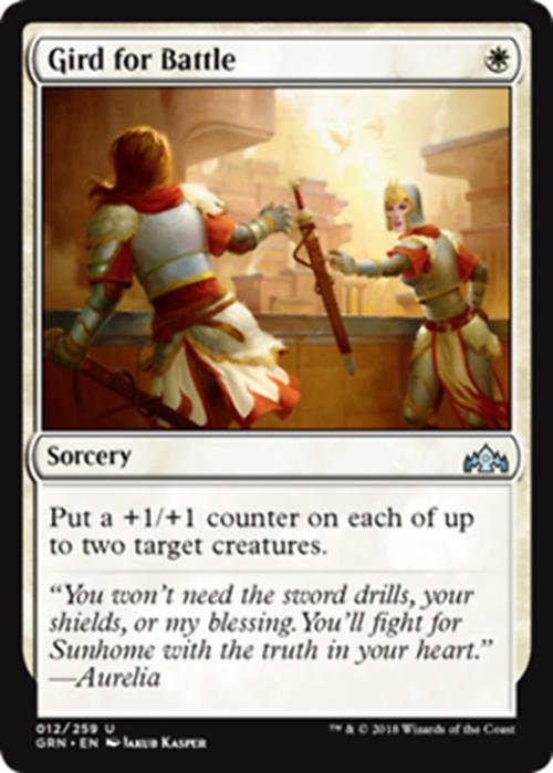 Gird for Battle Guilds of Ravnica - MTG