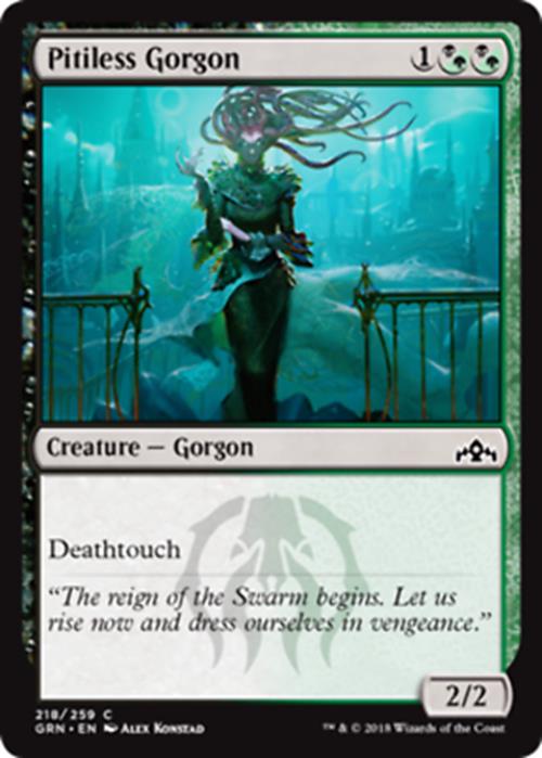Pitiless Gorgon Guilds of Ravnica - MTG